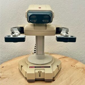 Vintage Nintendo NES R.O.B. Rob the Robot Robotic Operating Buddy ~ Please Read